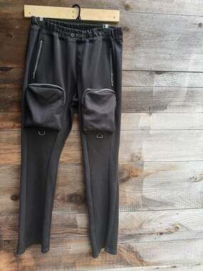 Motive Black Cargo Jogger Pants Size XL
